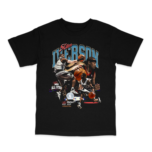 Allen Iverson Black Tee