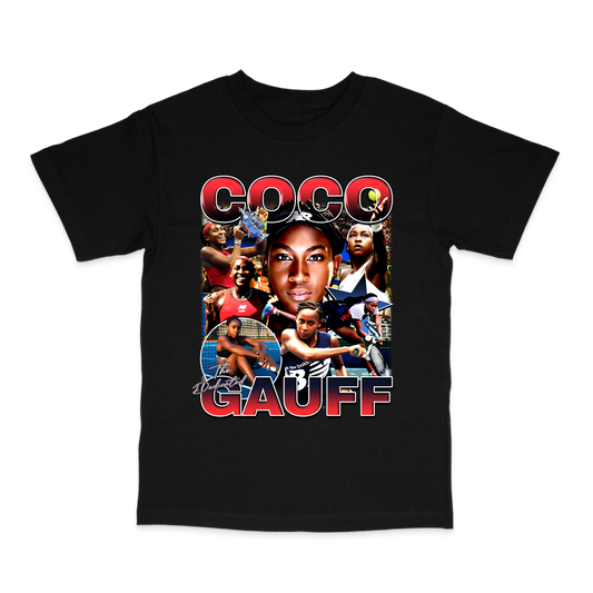 Coco Gauff Black Tee