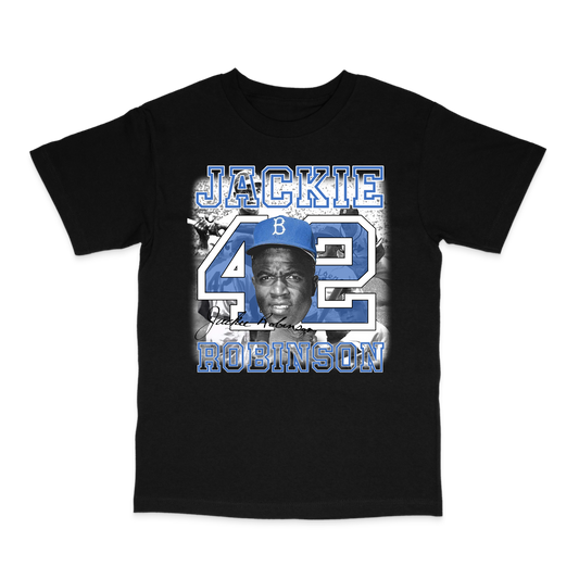 Jackie Robinson Black Tee